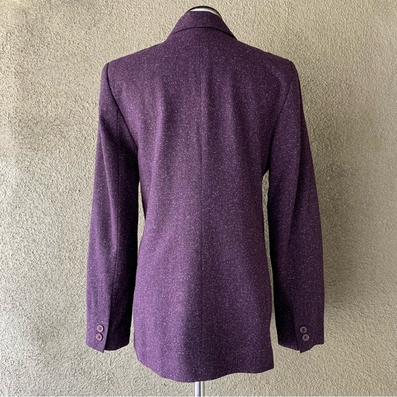 “Amanda Smith” Purple Heather Jacket size 8 - Picture 4 of 13